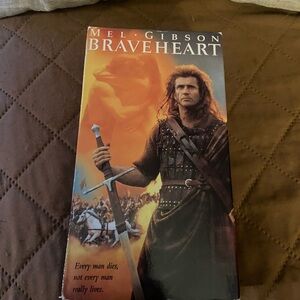 Braveheart VHS Tape with Iconic Artwork